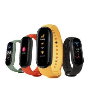 Stop&amp;Shop כל ציוד האלקטרוניקה והמשחקים במקום אחד [BT 5.0] Original Xiaomi Mi Band 5 1,1 Zoll AMOLED Armband Kundenspezifisches Zifferblatt 11 Sportmodi Tracker Smart Watch Global 
